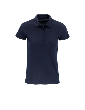  T-Shirt πόλο (Octave women 03573) μπλέ σκούρο